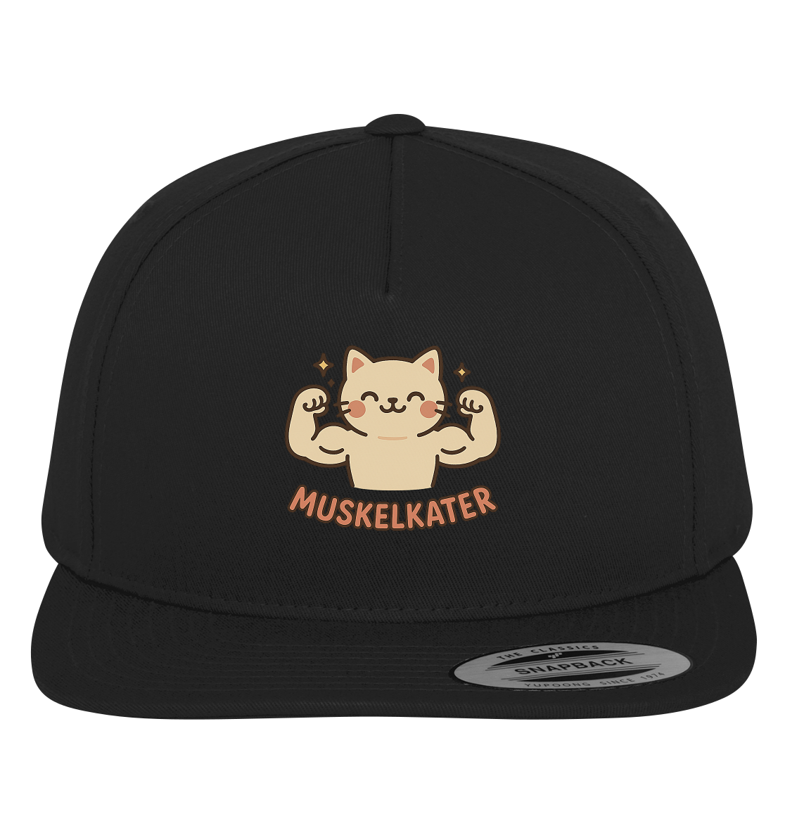 Muskelkater - Kawaii Cat - Baseballkappe / Mütze