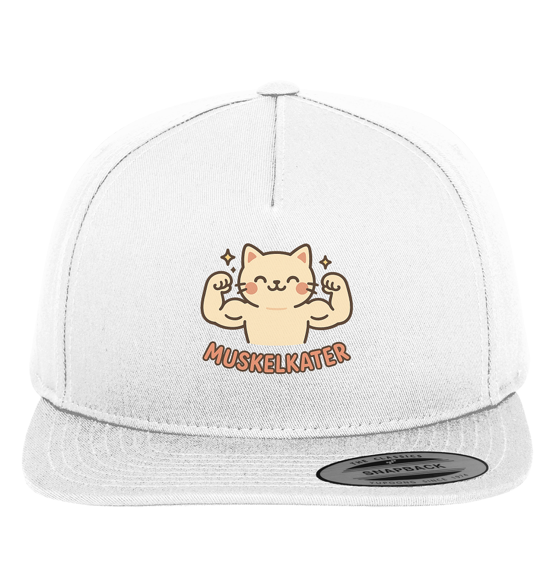 Muskelkater - Kawaii Cat - Baseballkappe / Mütze