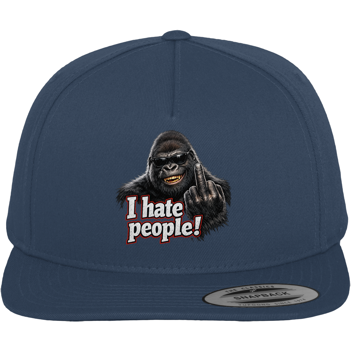 I hate people! - Baseball Cap / Mütze