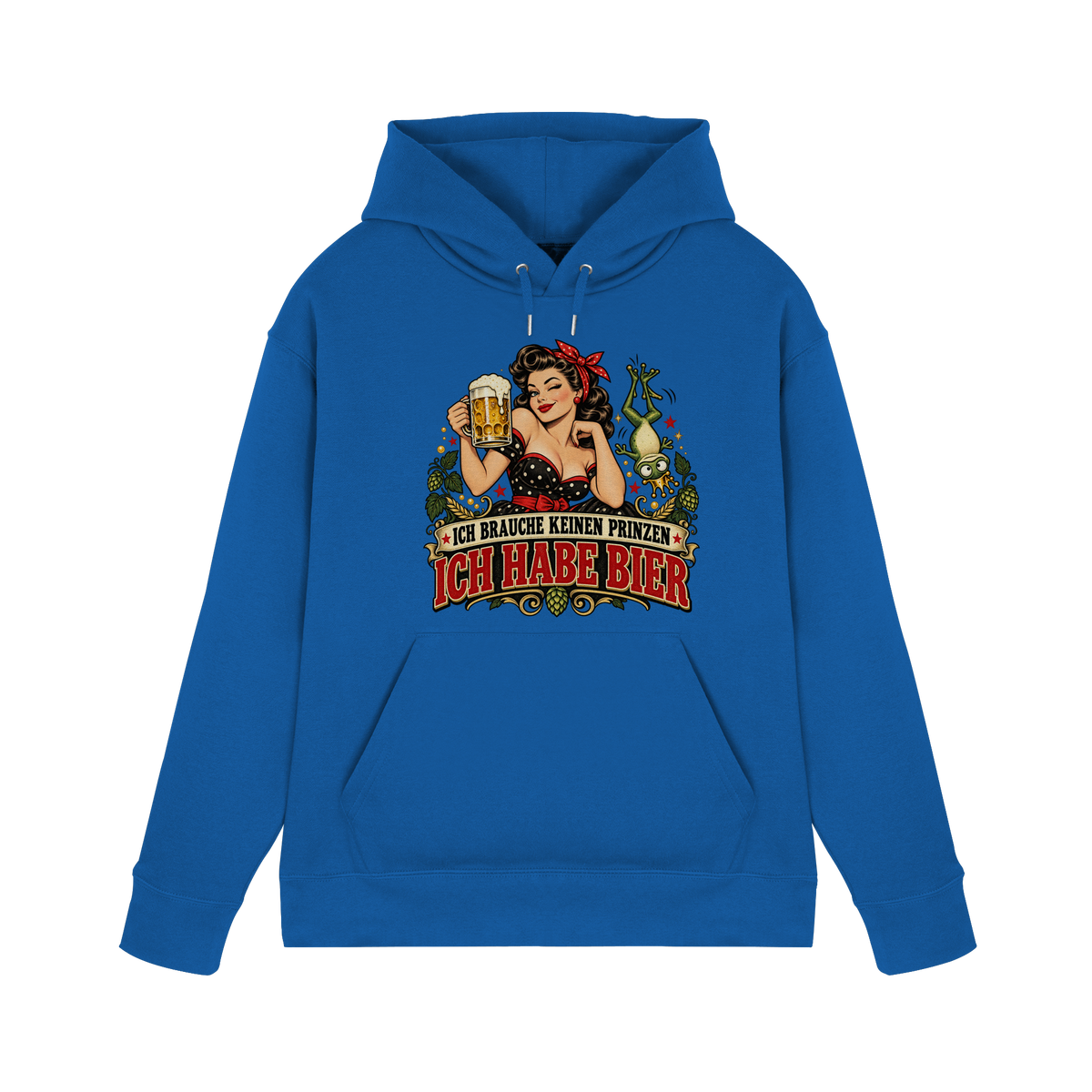 Ich brauche keinen Prinzen - Ich habe Bier - Hoodie