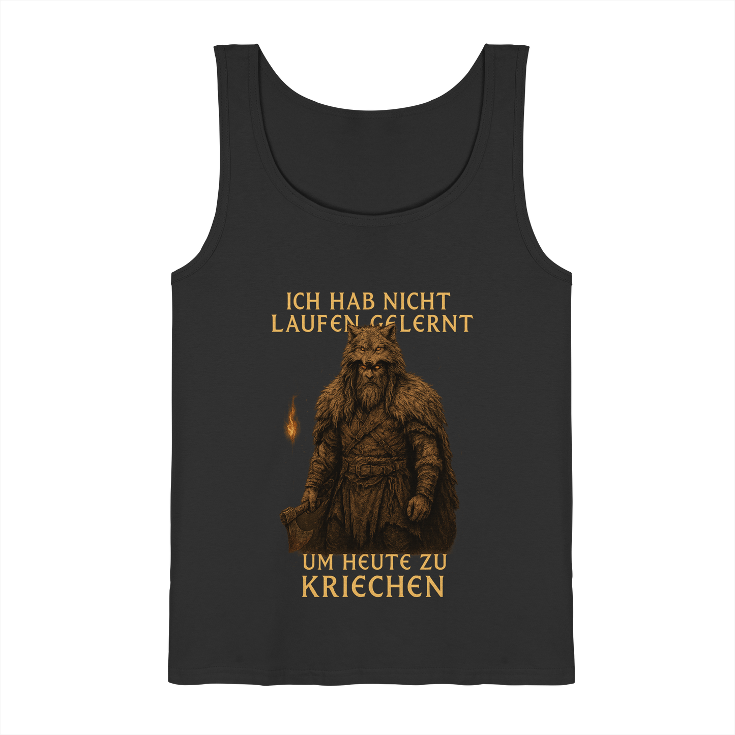 Ich hab nicht laufen gelernt um heute zu kriechen - Herren Tank-Top Shirt