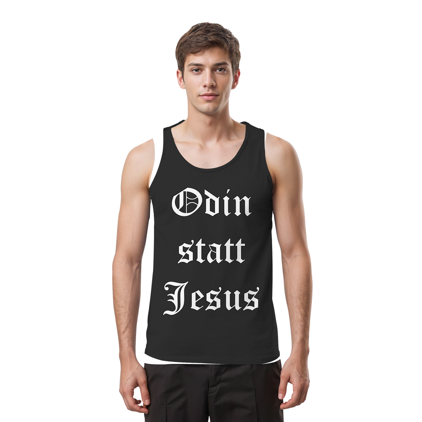 Odin statt Jesus - Herren Tank-Top Shirt