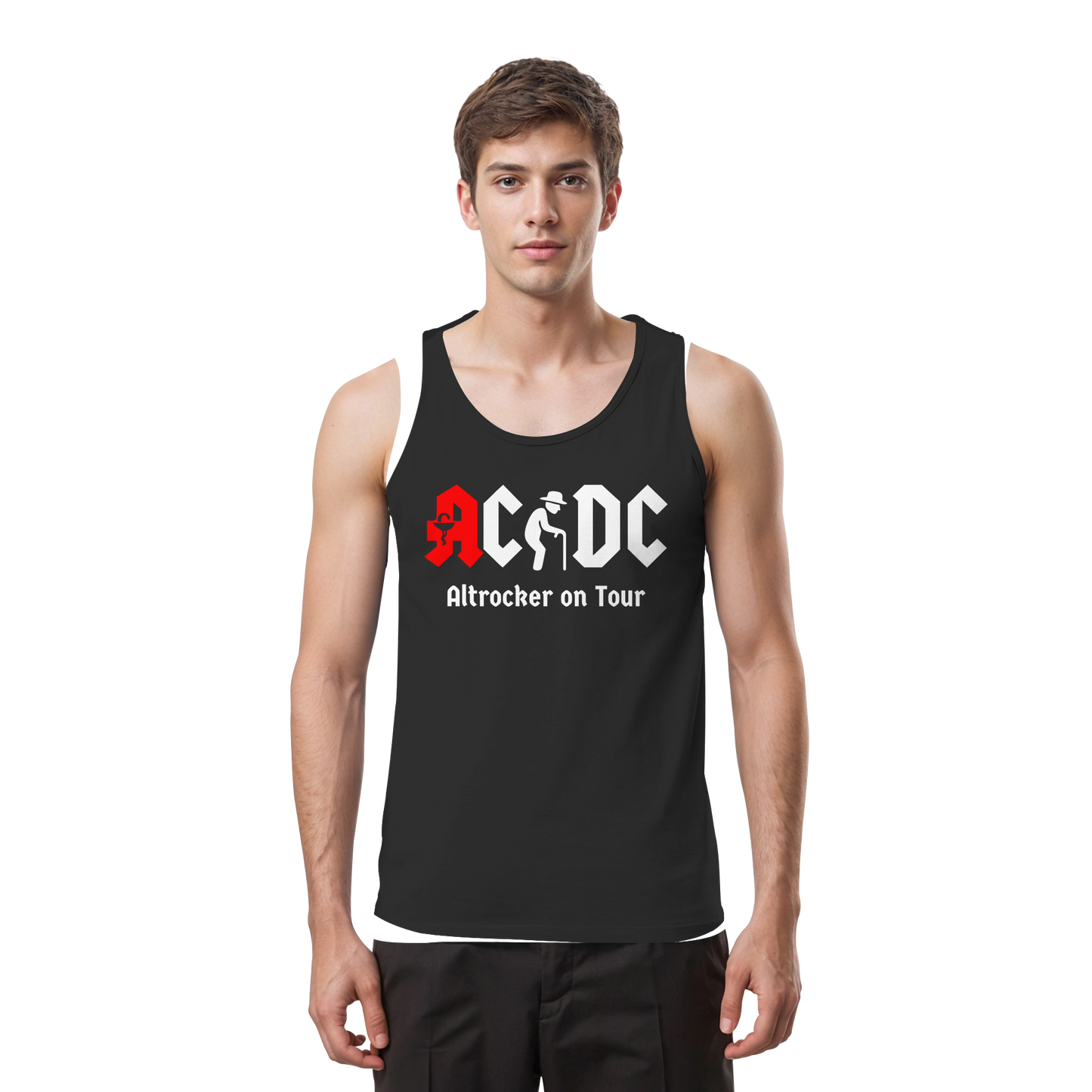 AC/DC - Altrocker on Tour - Herren Tank-Top Shirt