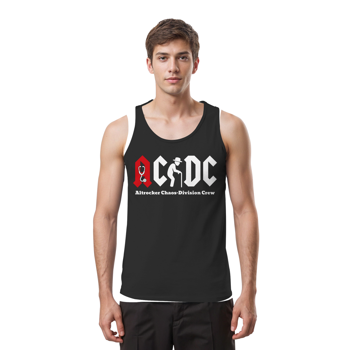 ACDC - Altrocker Chaos-Division Crew - Herren Tank-Top Shirt