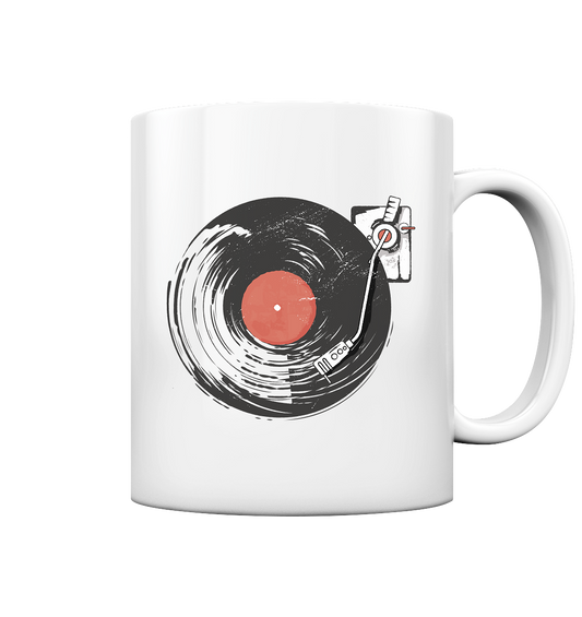 Vinyl Schallplatten - Tasse