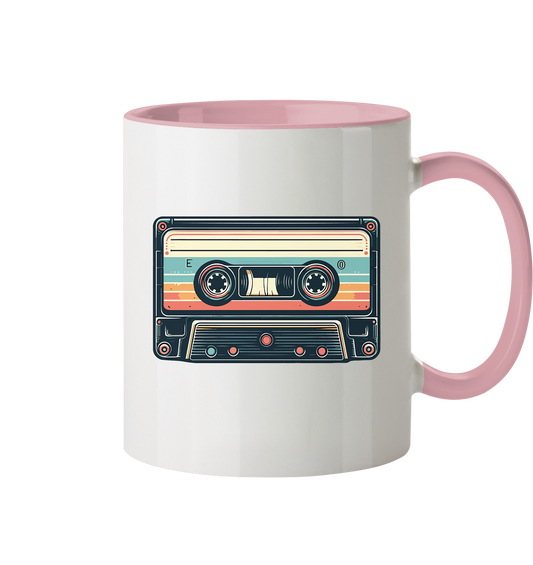 Musikkassette - Tape - Tasse zweifarbig