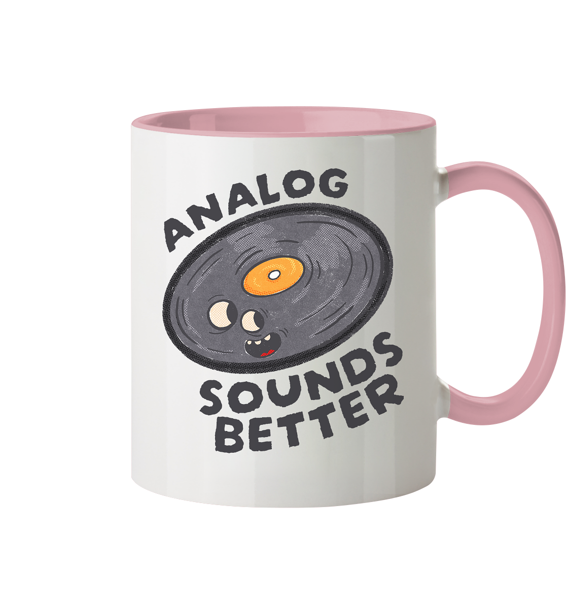 Analog Sounds Better - Vinyl - Tasse zweifarbig