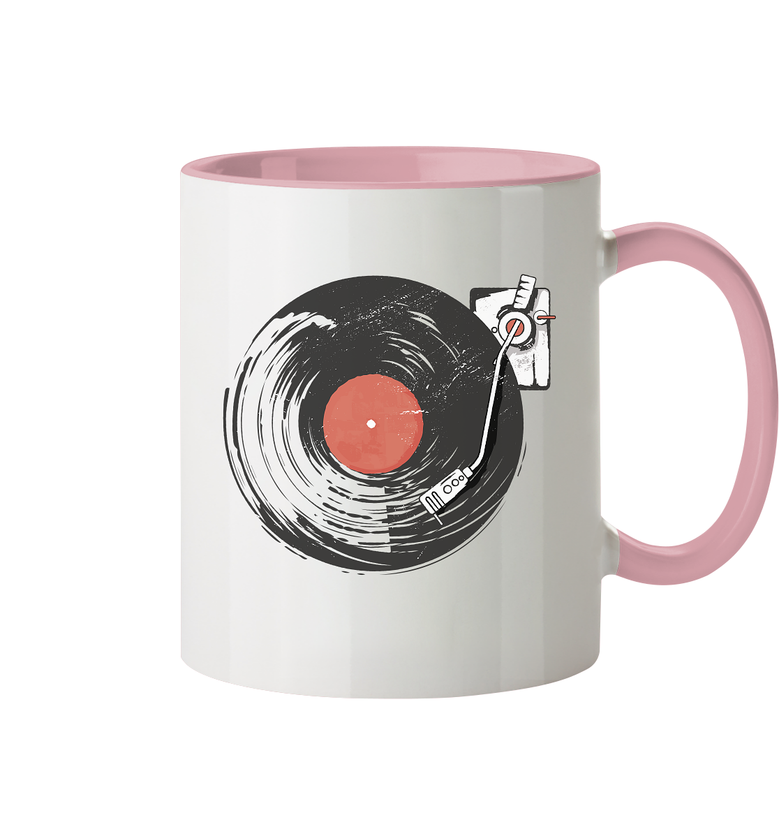 Vinyl Schallplatten - Tasse zweifarbig