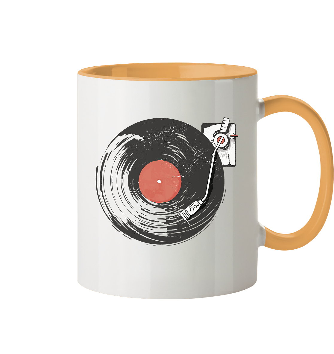Vinyl Schallplatten - Tasse zweifarbig