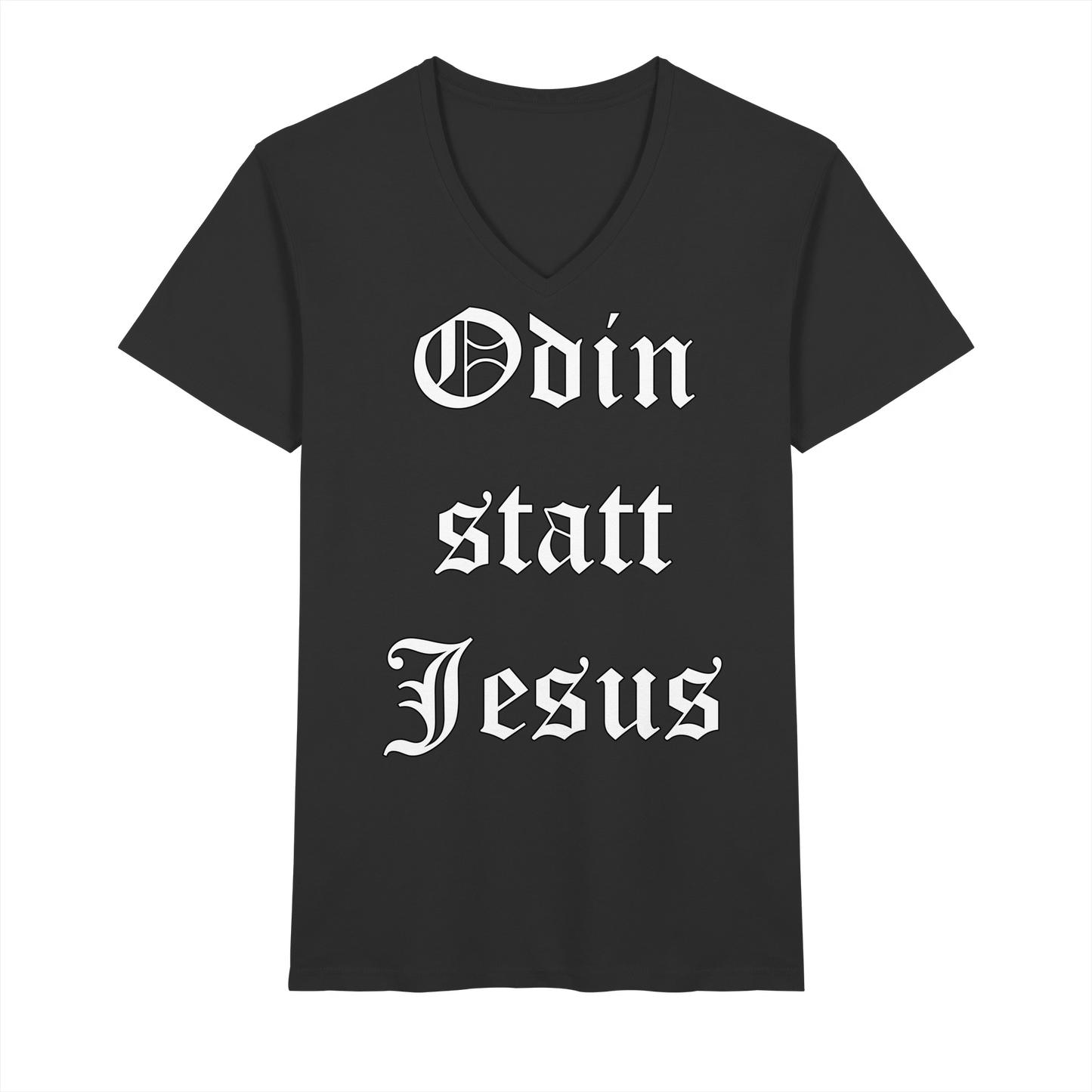 Odin statt Jesus - Herren V-Neck T-Shirt