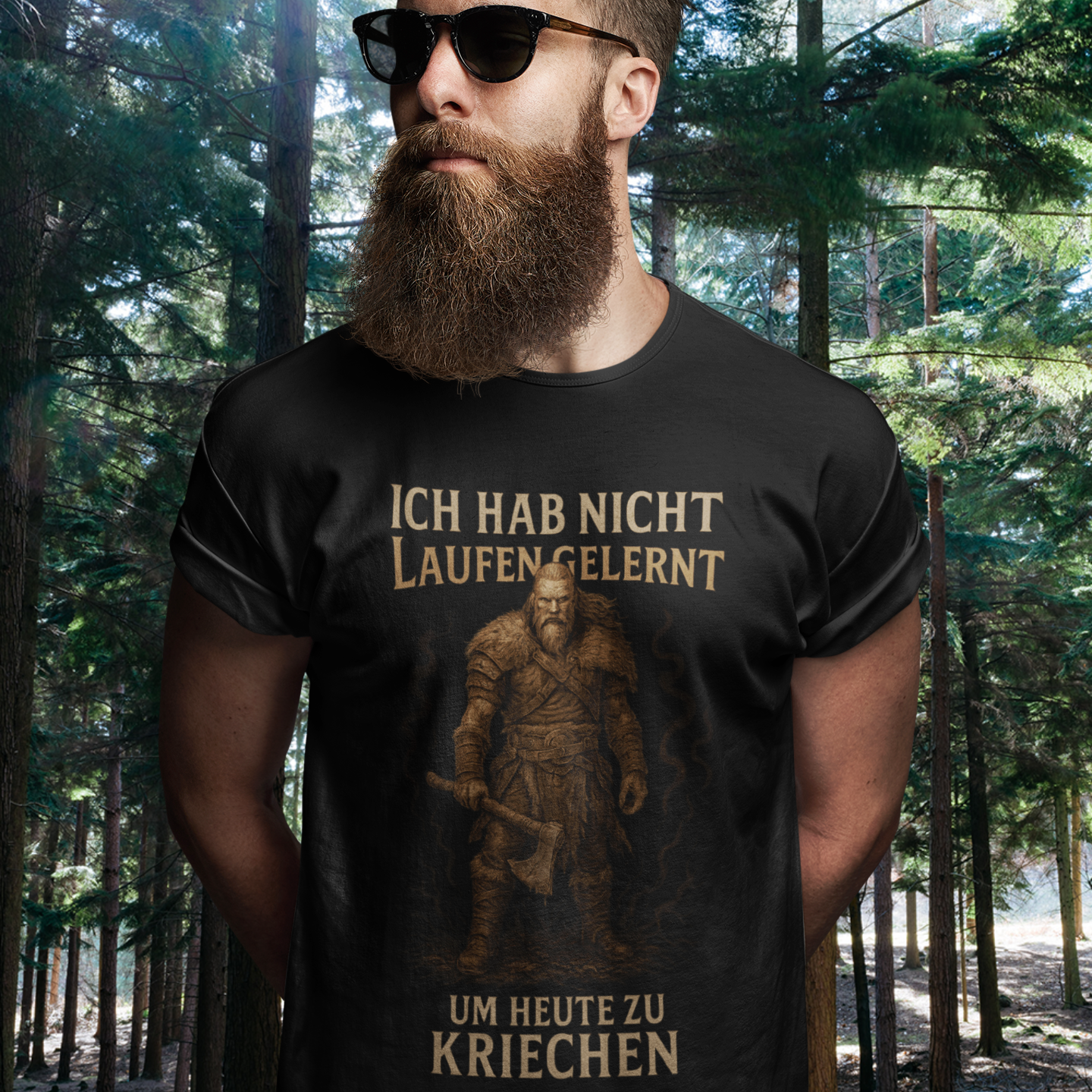 Ich hab nicht laufen gelernt, um heute zu kriechen. 