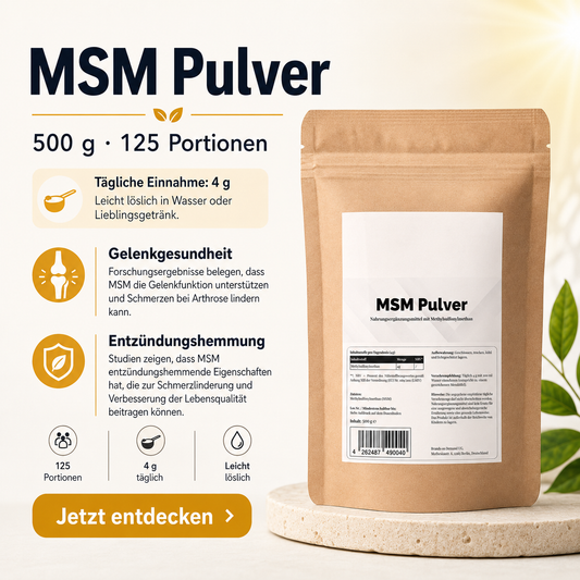MSM Pulver - 500g