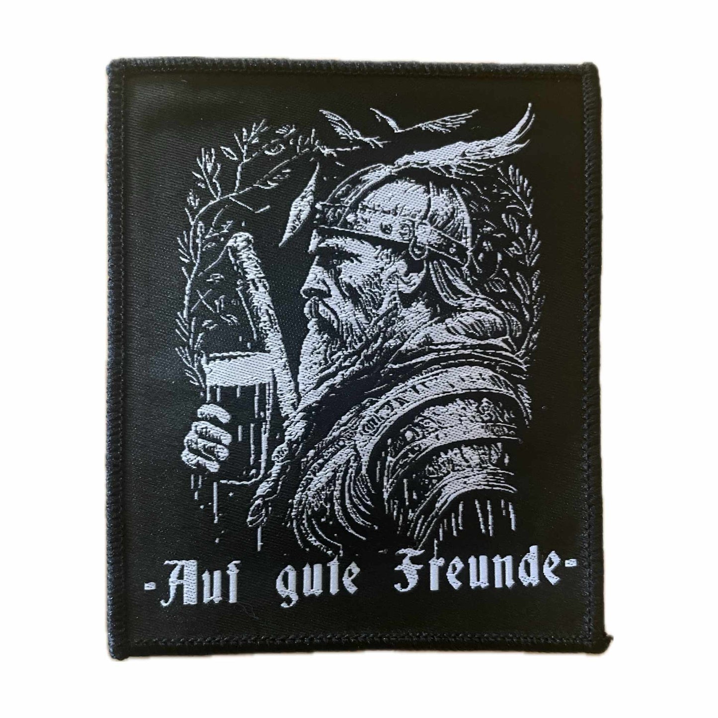 Auf gute Freunde Aufnäher / Aufbügler