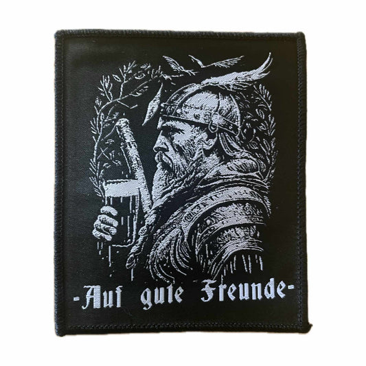 Auf gute Freunde Aufnäher / Aufbügler