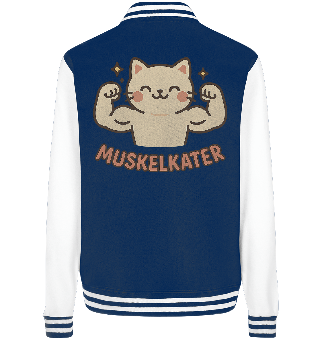 Muskelkater - Kawaii Cat - College Jacke