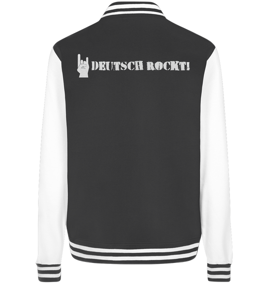 DEUTSCH ROCKT - Logo - College Jacke