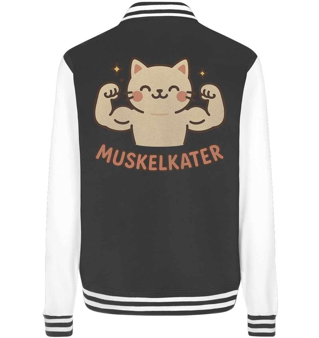 Muskelkater - Kawaii Cat - College Jacke