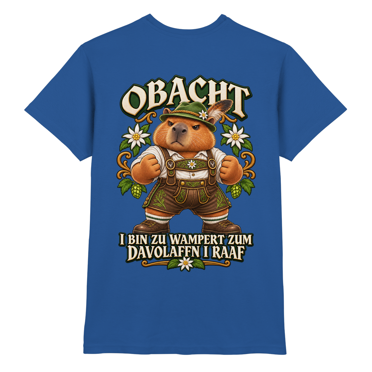 Obacht - I Raaf - Premium T-Shirt