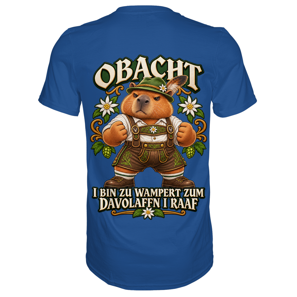 Obacht - I Raaf - Premium T-Shirt