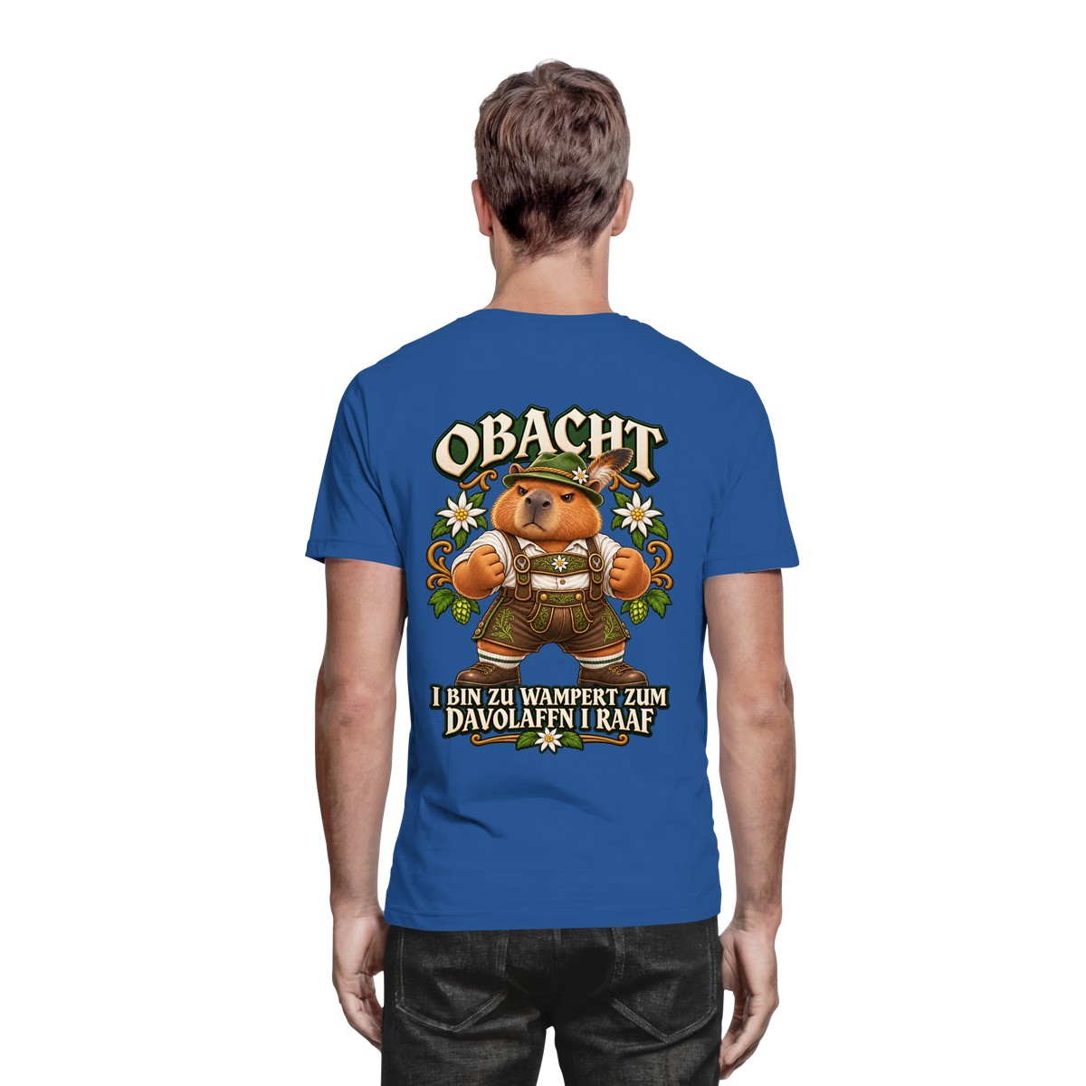 Obacht - I Raaf - Premium T-Shirt