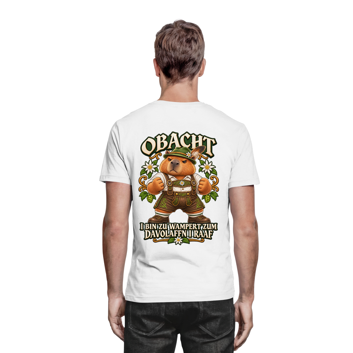 Obacht - I Raaf - Premium T-Shirt