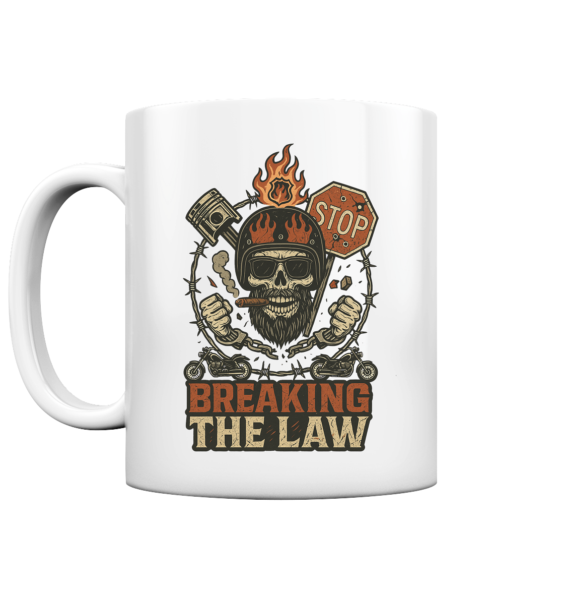 Breaking the Law - Tasse