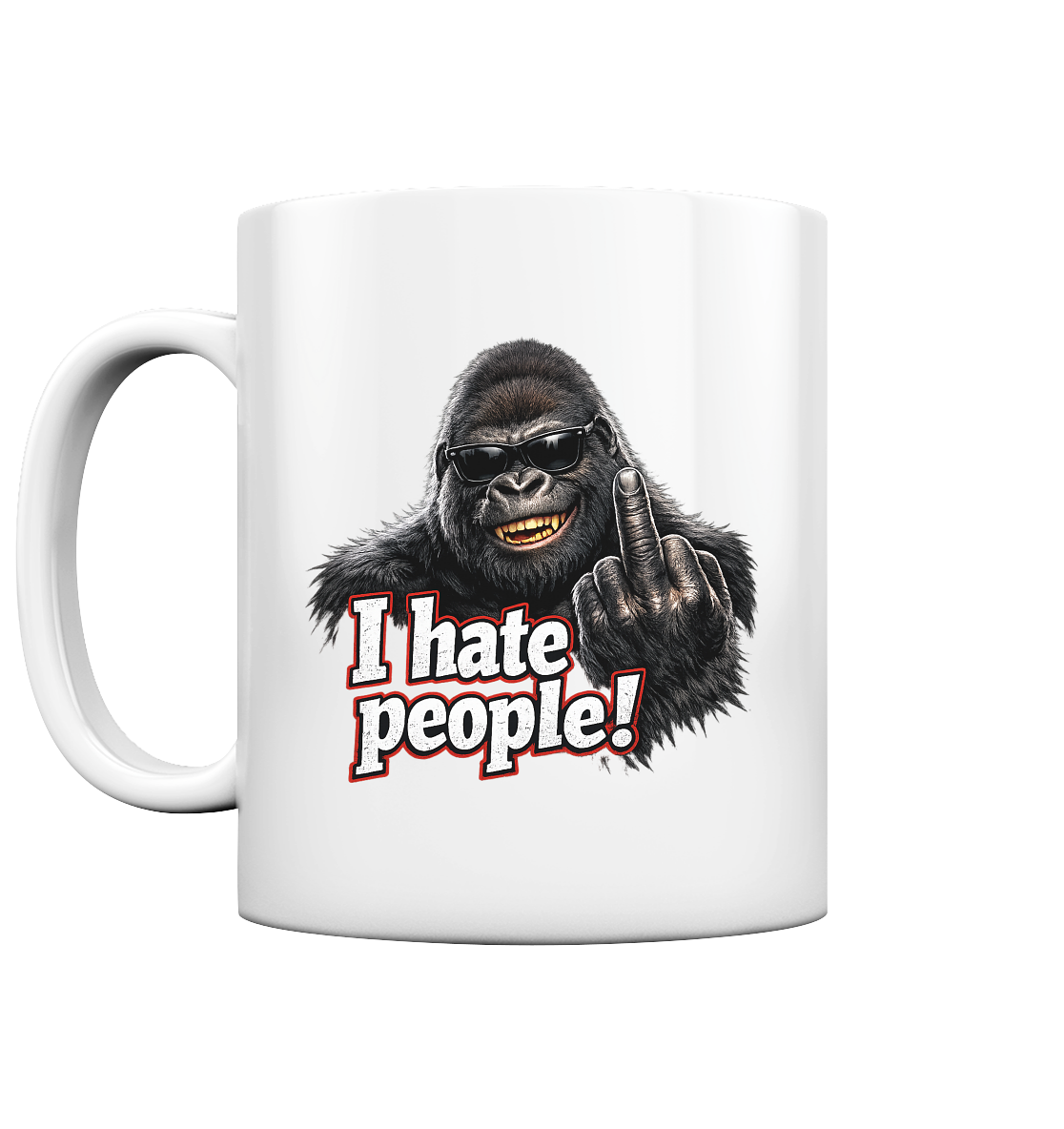 I hate people! - Tasse