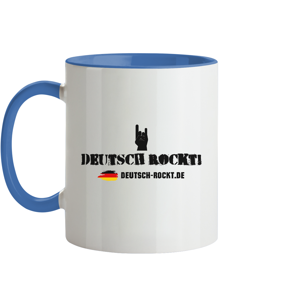 Deutsch Rockt! - Fahne - Tasse zweifarbig