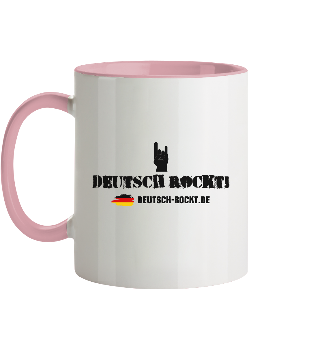 Deutsch Rockt! - Fahne - Tasse zweifarbig