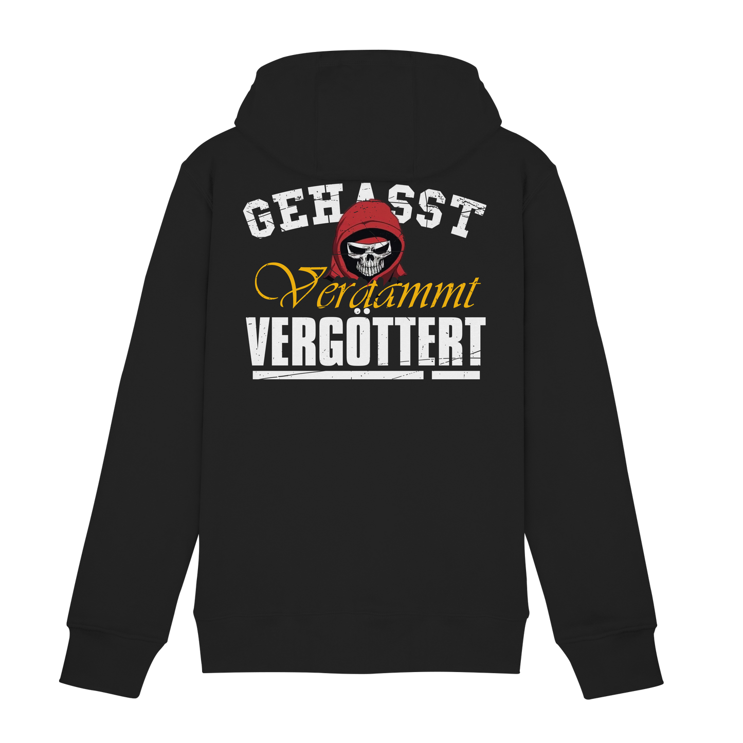 Gehasst Verdammt Vergöttert - Skull - Hooded Zipper Jacke