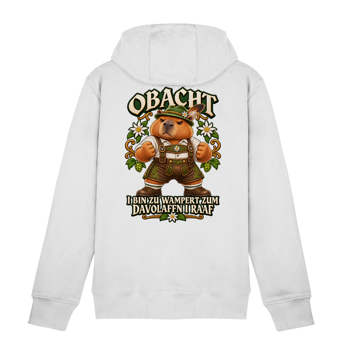 Obacht - I Raaf - Hooded Zipper