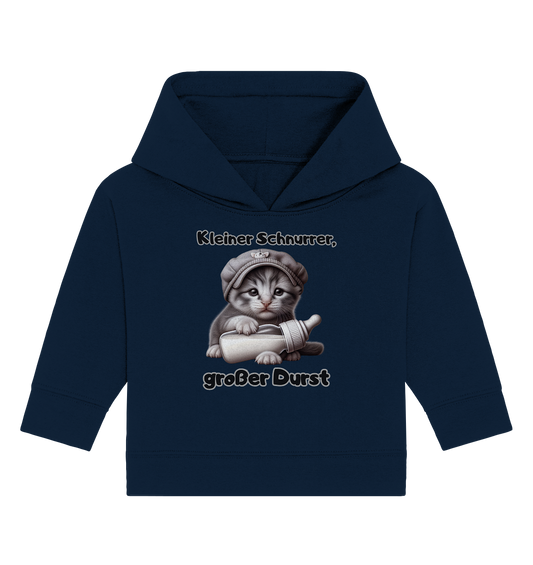 Kleiner Schnurrer, großer Durst - Baby Hoodie