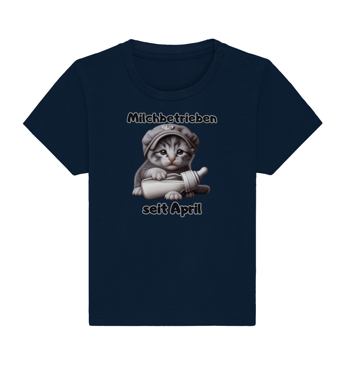 Milchbetrieben - seit April - Baby T-Shirt