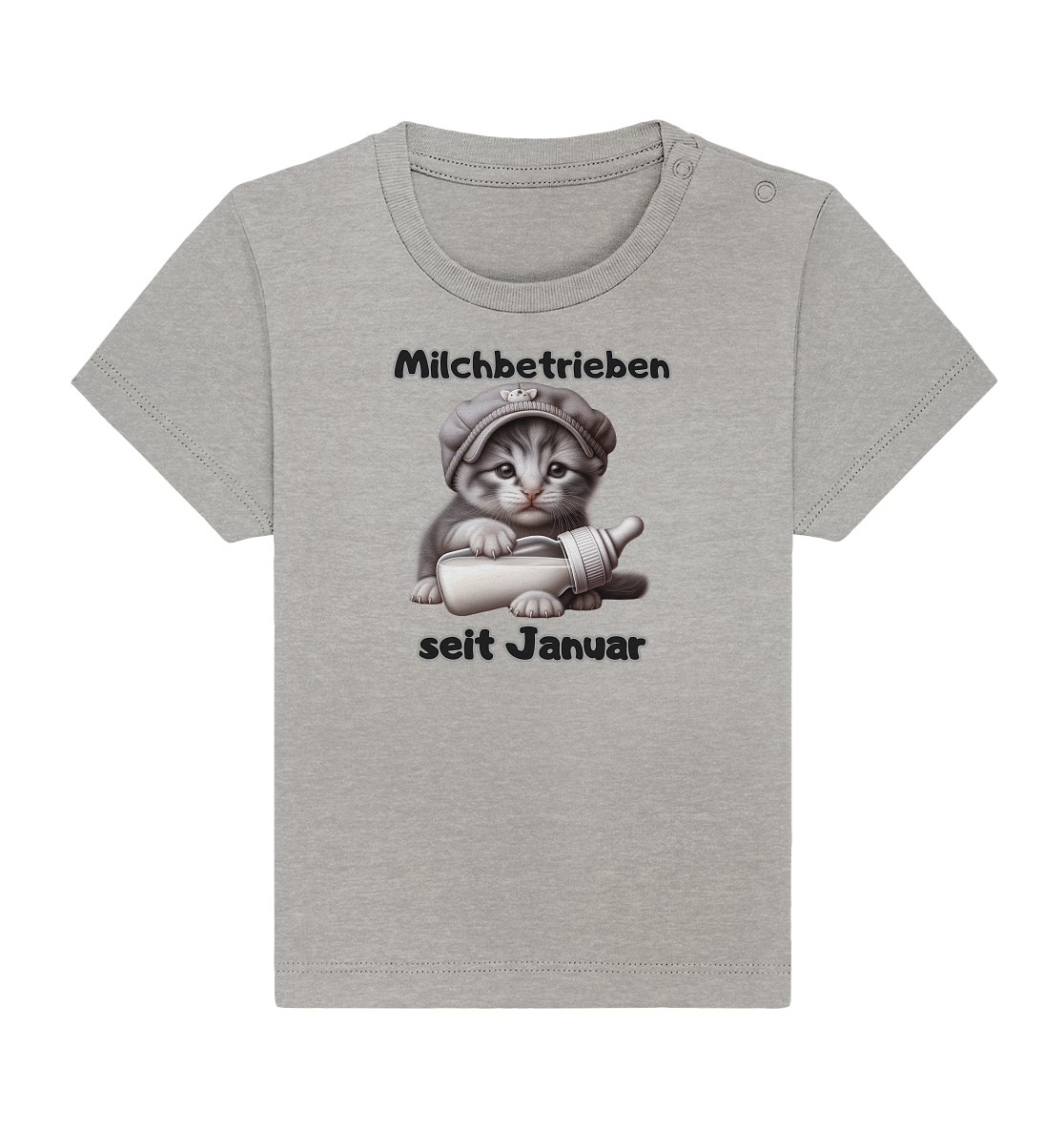 Milchbetrieben - seit Januar - Baby T-Shirt
