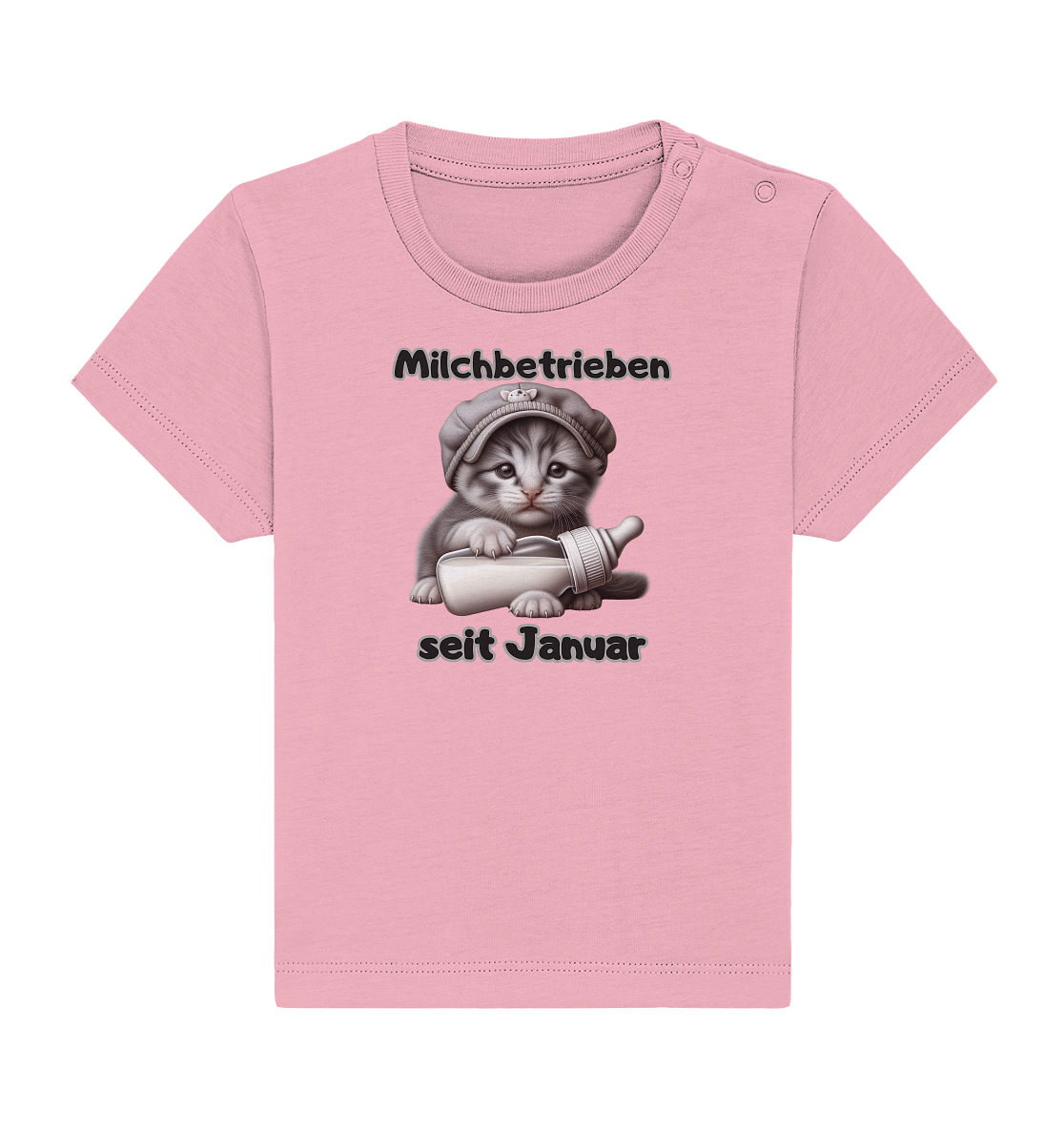 Milchbetrieben - seit Januar - Baby T-Shirt