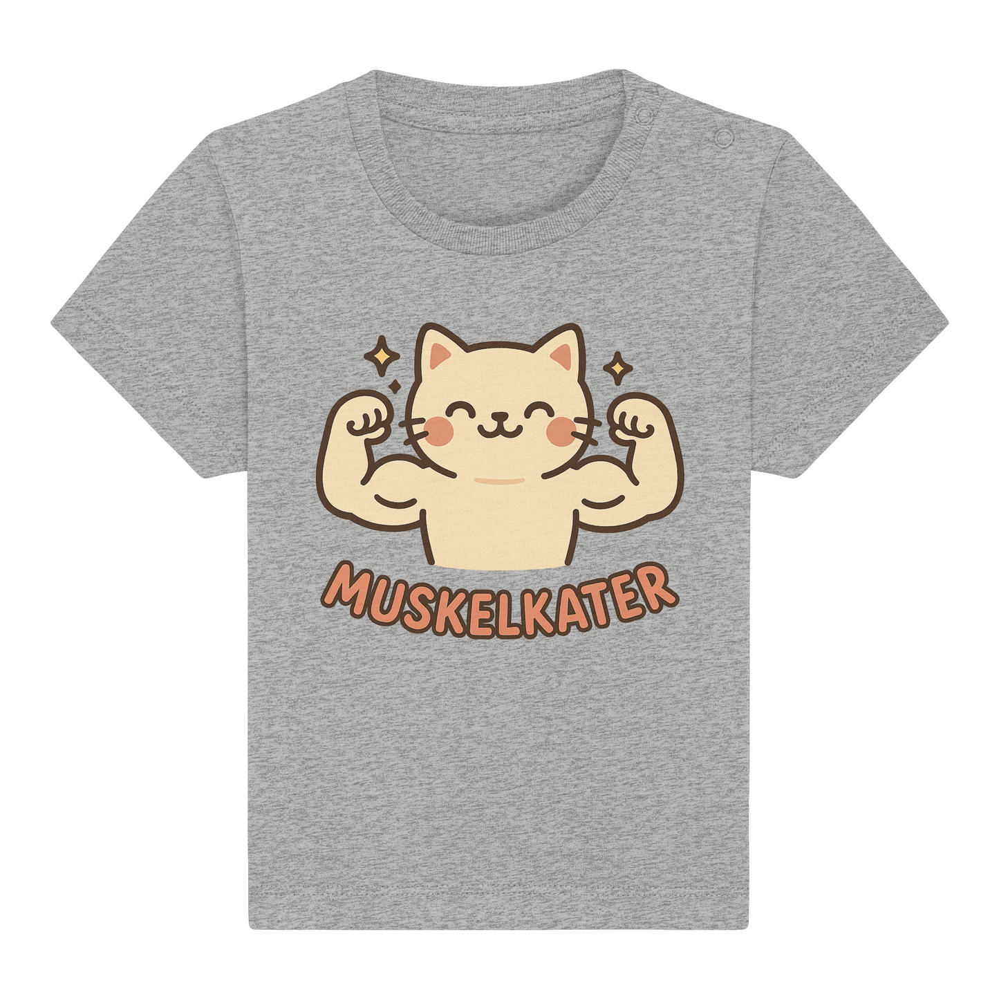 Muskelkater - Kawaii Cat - Baby T-Shirt