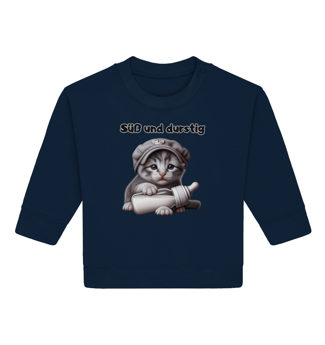 Süß und durstig - Baby Sweatshirt