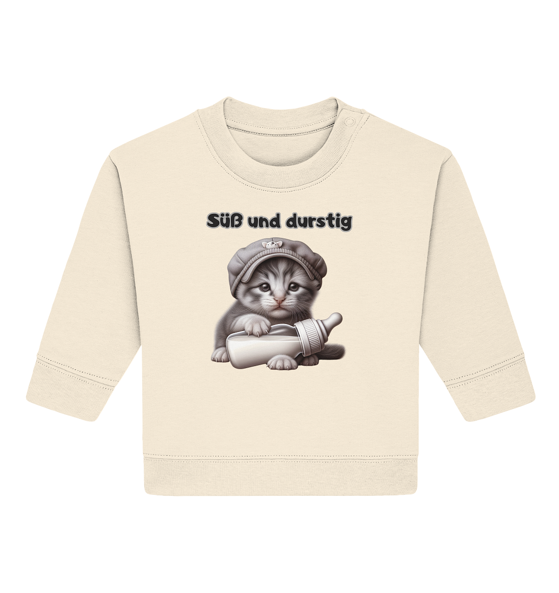 Süß und durstig - Baby Sweatshirt