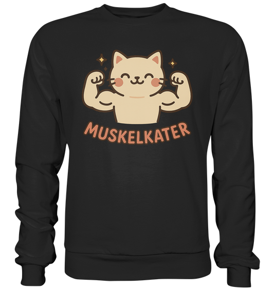 Muskelkater - Kawaii Cat - Sweatshirt