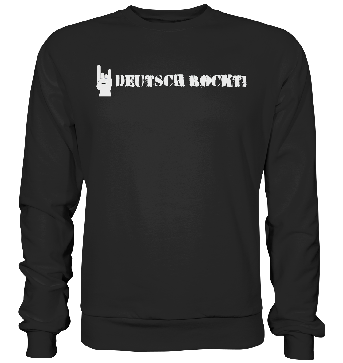 DEUTSCH ROCKT - Logo - Sweatshirt