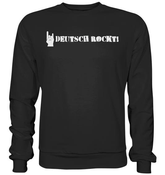 DEUTSCH ROCKT - Logo - Sweatshirt