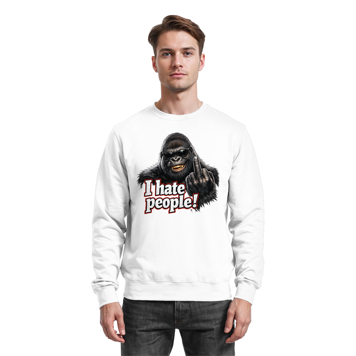 I hate people! - Sweatshirt