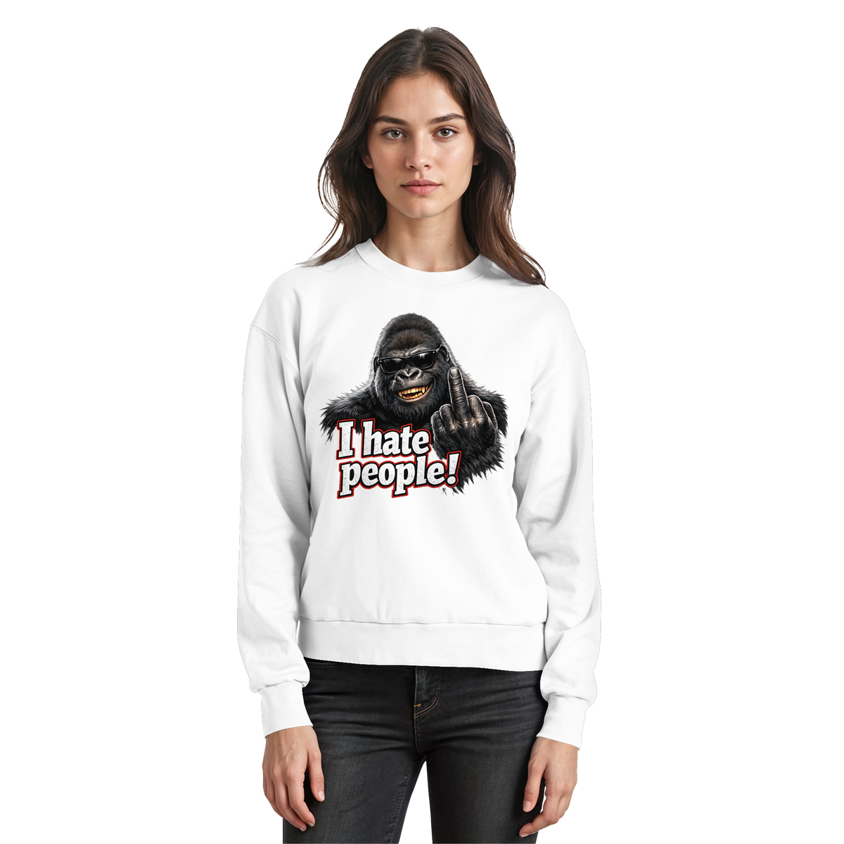 I hate people! - Sweatshirt