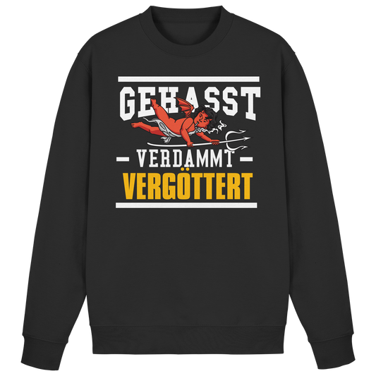 Gehasst Verdammt Vergöttert - böhser Engel - Sweatshirt