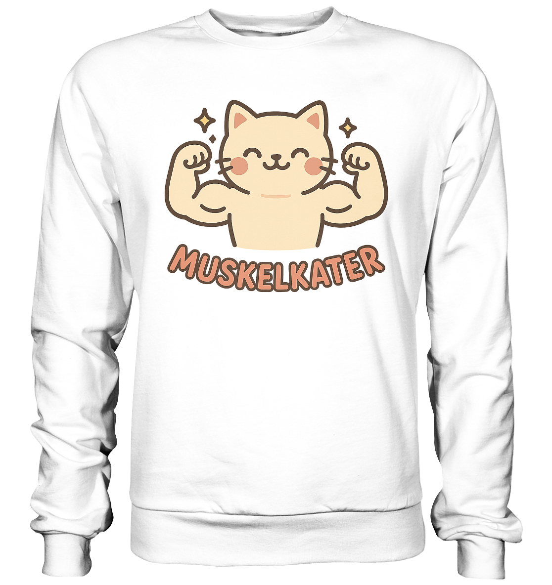 Muskelkater - Kawaii Cat - Sweatshirt