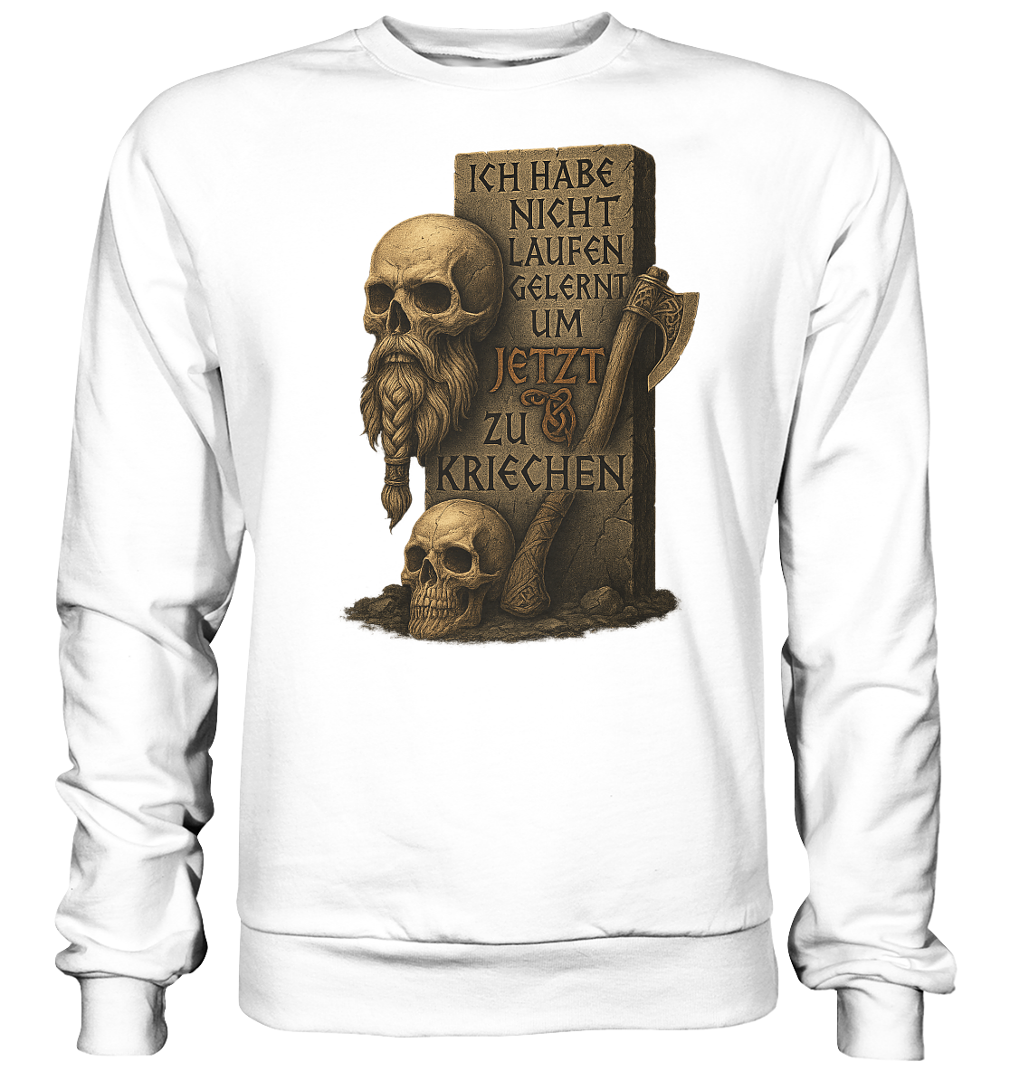 Niemals kriechen - Viking - Sweatshirt