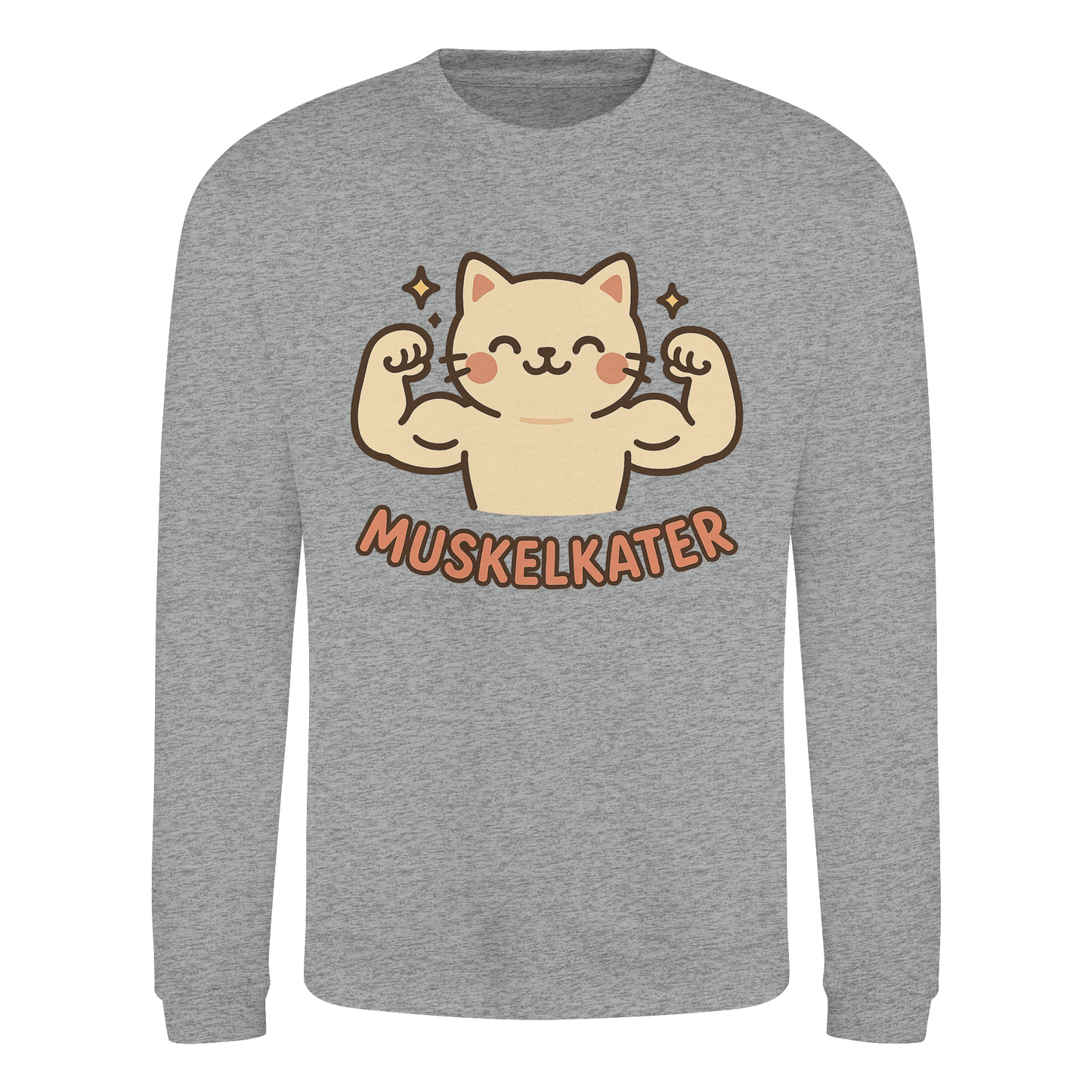Muskelkater - Kawaii Cat - Sweatshirt