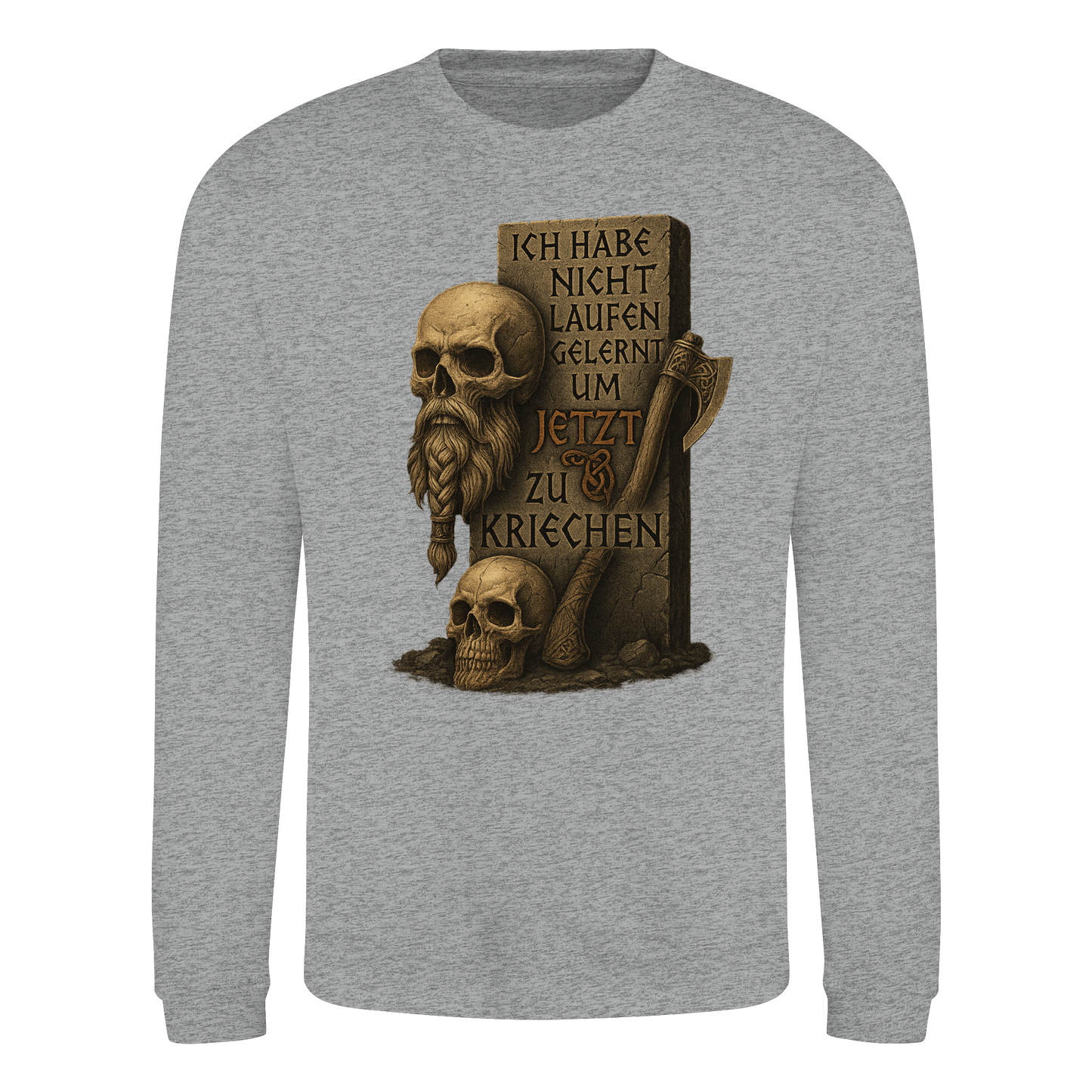 Niemals kriechen - Viking - Sweatshirt