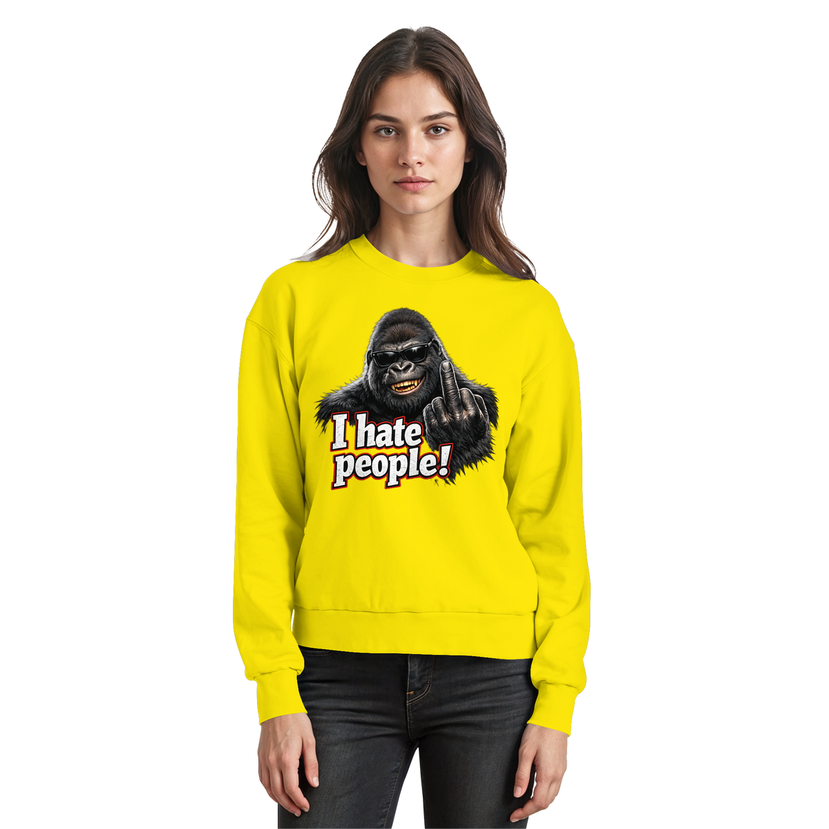 I hate people! - Sweatshirt