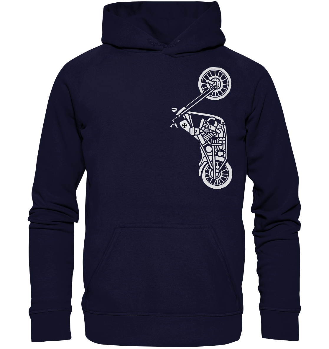 Motorrad - Chopper - Hoodie / Kapuzenpullover